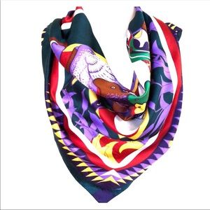 VTG Mark Deggan Duck gorgeous oversized scarf
